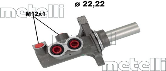 Metelli Hauptbremszylinder 051268 Für Dacia