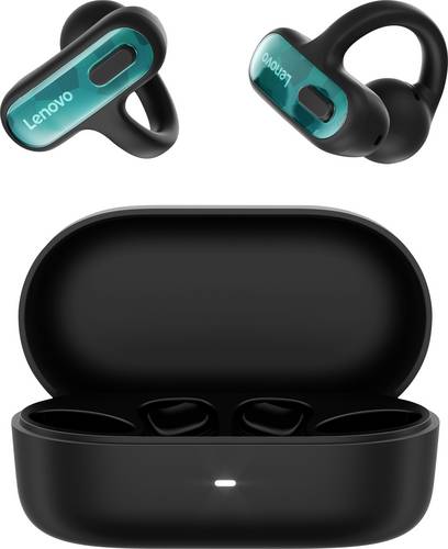 Lenovo X500 Open Ear Kopfhörer Bluetooth Stereo Schwarz Ladecase