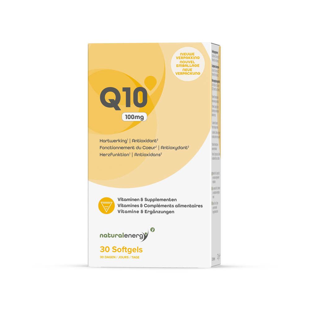 Natural Energy Q10 100mg ok Nlfren 30 St Kapseln