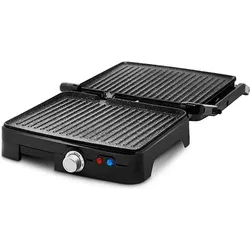 Zelmer ZPR2000 Kontaktgrill, Kontaktgrill, Schwarz, Silber