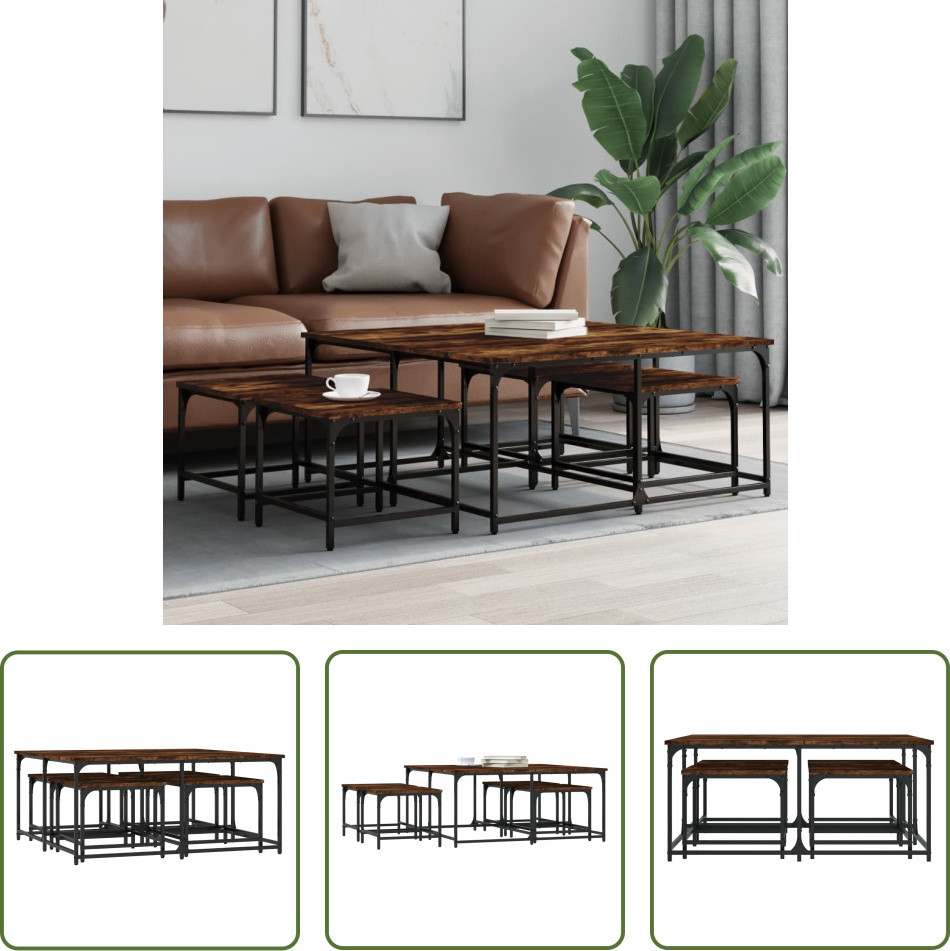 The Living Store set van 5 rookplankjes van houtvezel