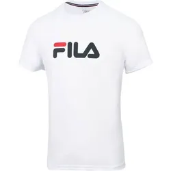 FILA Herren Shirt T-Shirt Logo, Größe 52 in Weiß Weiß
