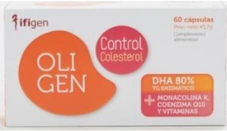 Ifigen Oligen Control Colesterol Dha 80% 60caps