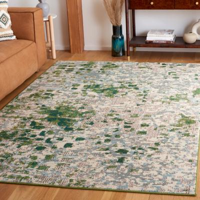 SAFAVIEH Monaco Shiloh Boho Abstract Modern Watercolor Area Rug