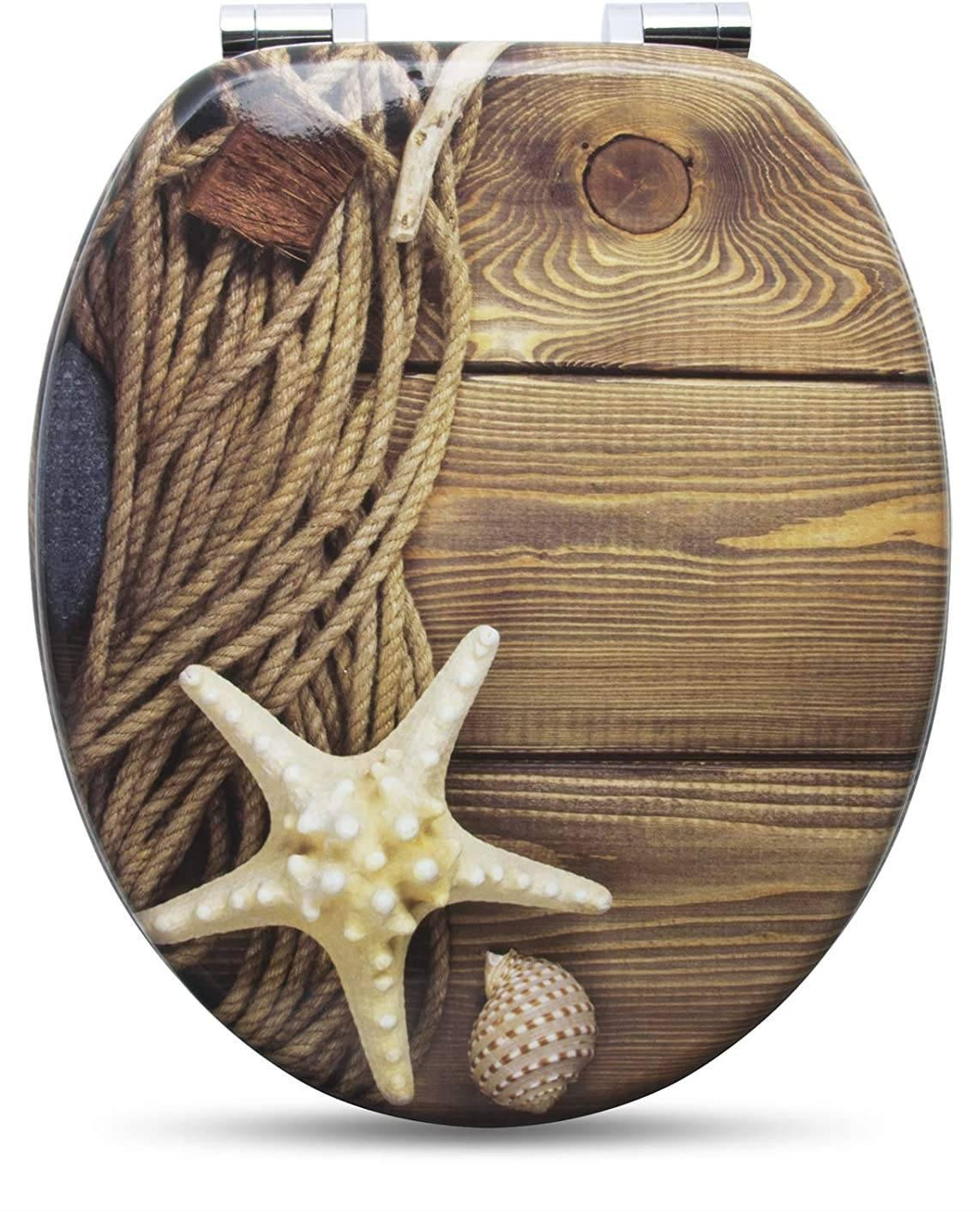 BellaFurn Toiletzitting Maritim II van MDF met soft-close functie