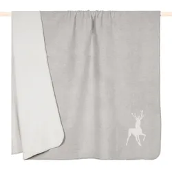 pad Kuscheldecke Cozy Up 150 x 200 cm Mischgewebe Silber