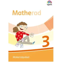 Matherad 3. Materialpaket mit CD-ROM Klasse 3, Schulbücher von Verlag für pädagogische Medien im Ernst Klett Verlag