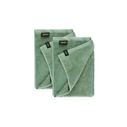 SCHÖNER WOHNEN Kollektion Duschtuch 2er-Set   ¦ grün ¦ Maße (cm): B: 70 H: 10