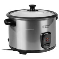 Cook@Home Reiskocher 19750-56 edelstahl (gebürstet)/schwarz, 700 Watt, 1,8 Liter