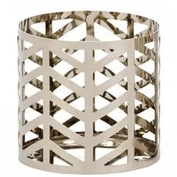 Arrow Chrome Pillar Holder/ Fragrance Sphere Holder