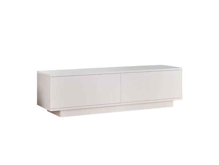 Meuble tv 2 portes blanc
