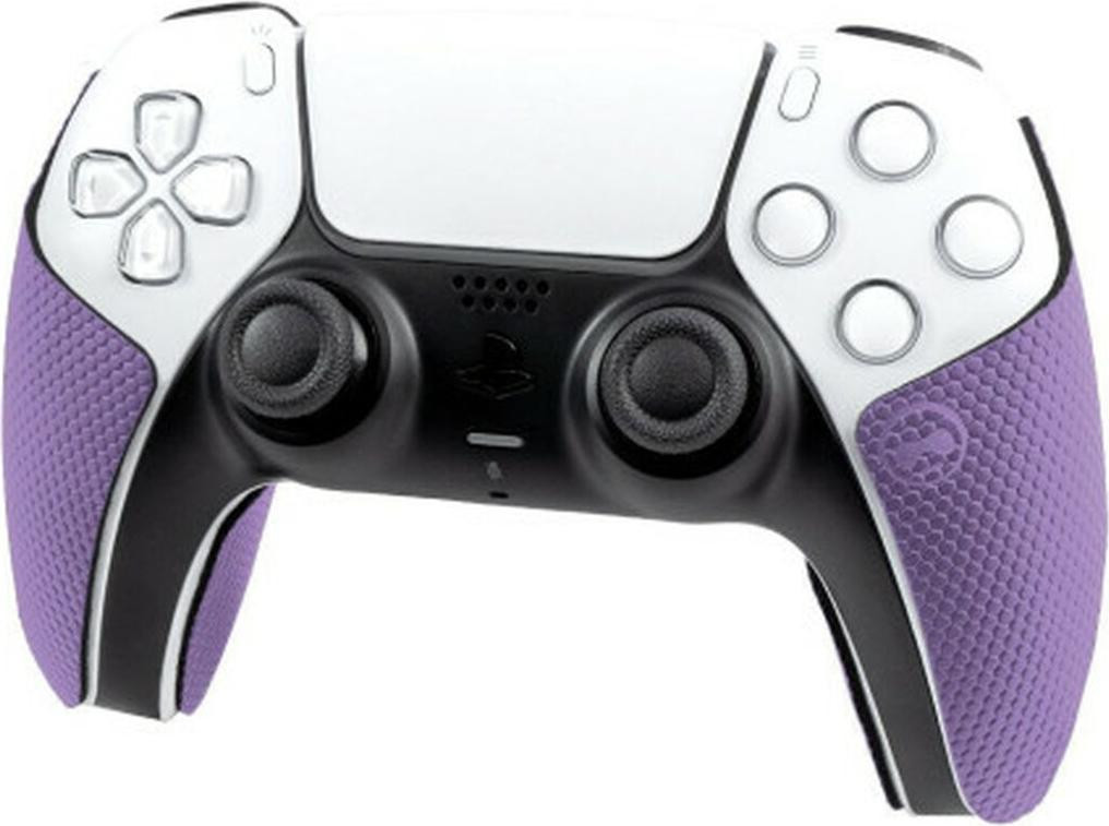 SteelSeries PUR-4777-PS5 Controller Grip voor PlayStation 5, Zwart, Paars, Wit