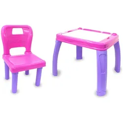 Jamara, Kinderstuhl + Kindertisch, Lets Study (Kinderstuhl, Kindertisch)