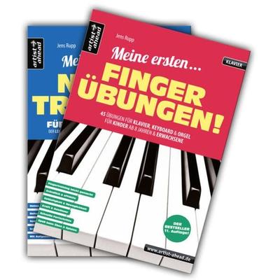 Meine ersten Fingerübungen + Mein erstes Notentraining im Set! -