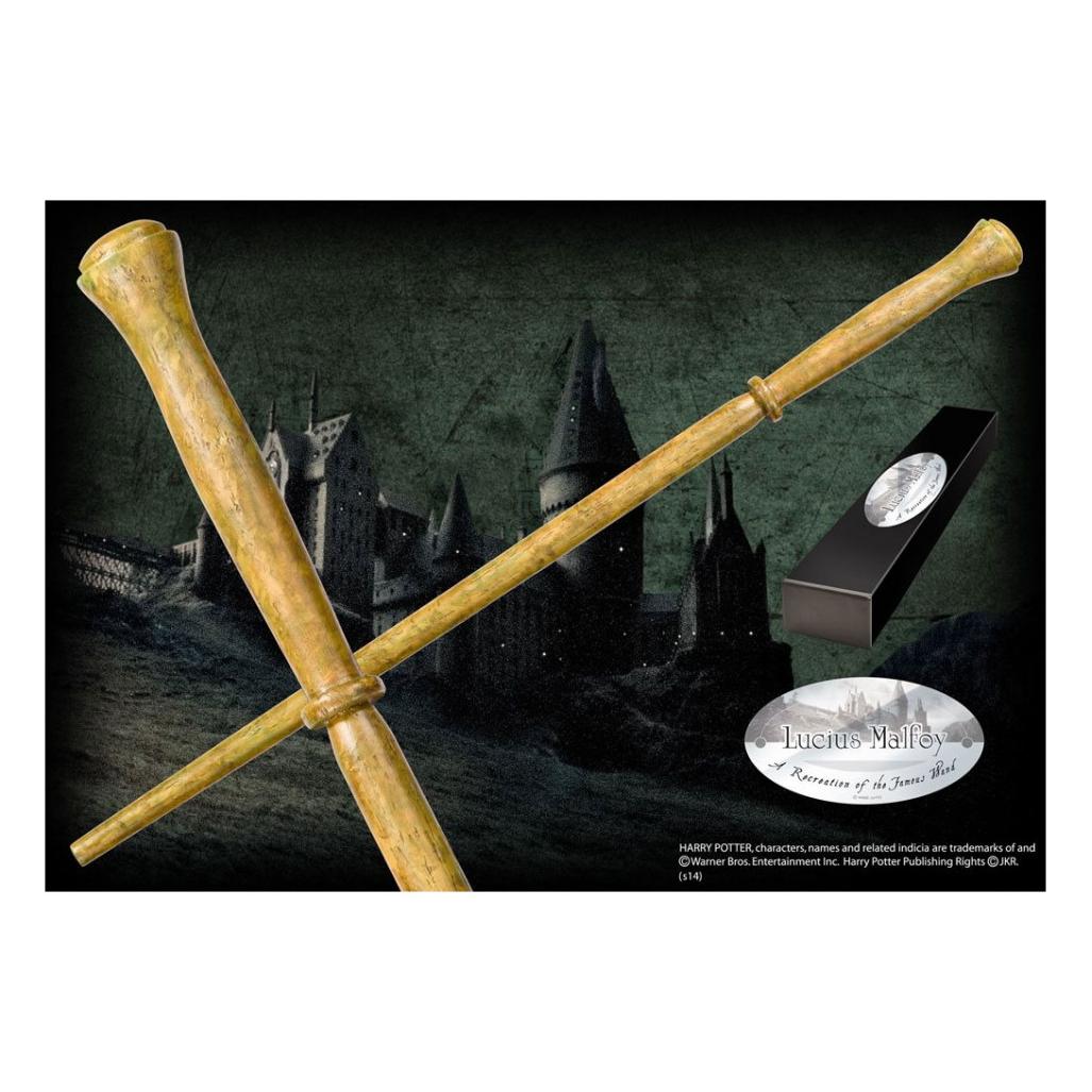 Noble Collection Harry Potter Zauberstab Lucius Malfoy (Charakter-Edition) (NOB8208)