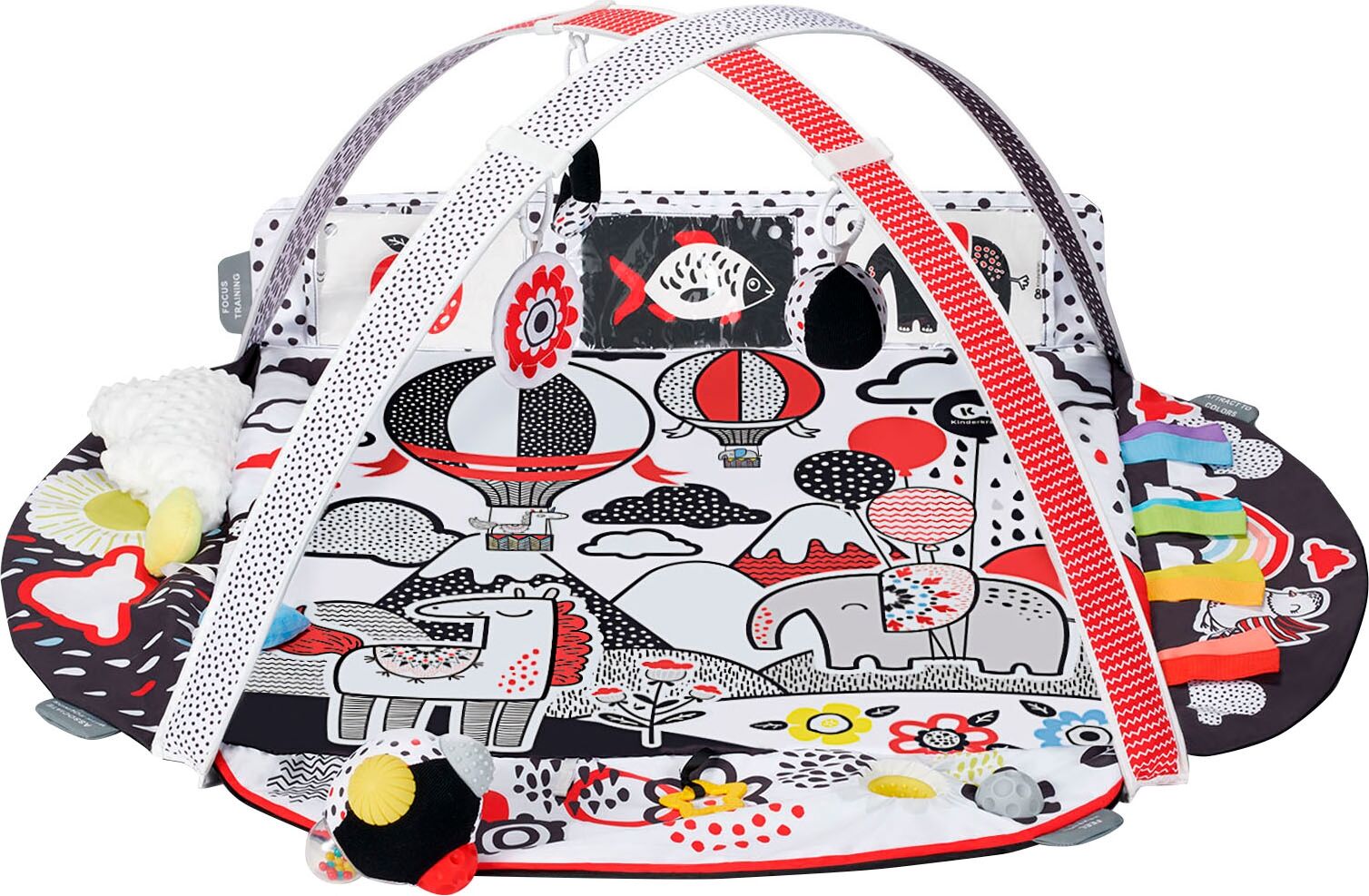 Spielbogen KINDERKRAFT "4SMART", bunt, Spielbögen, Baby, Kunststoff, Polyester, Spielbogen