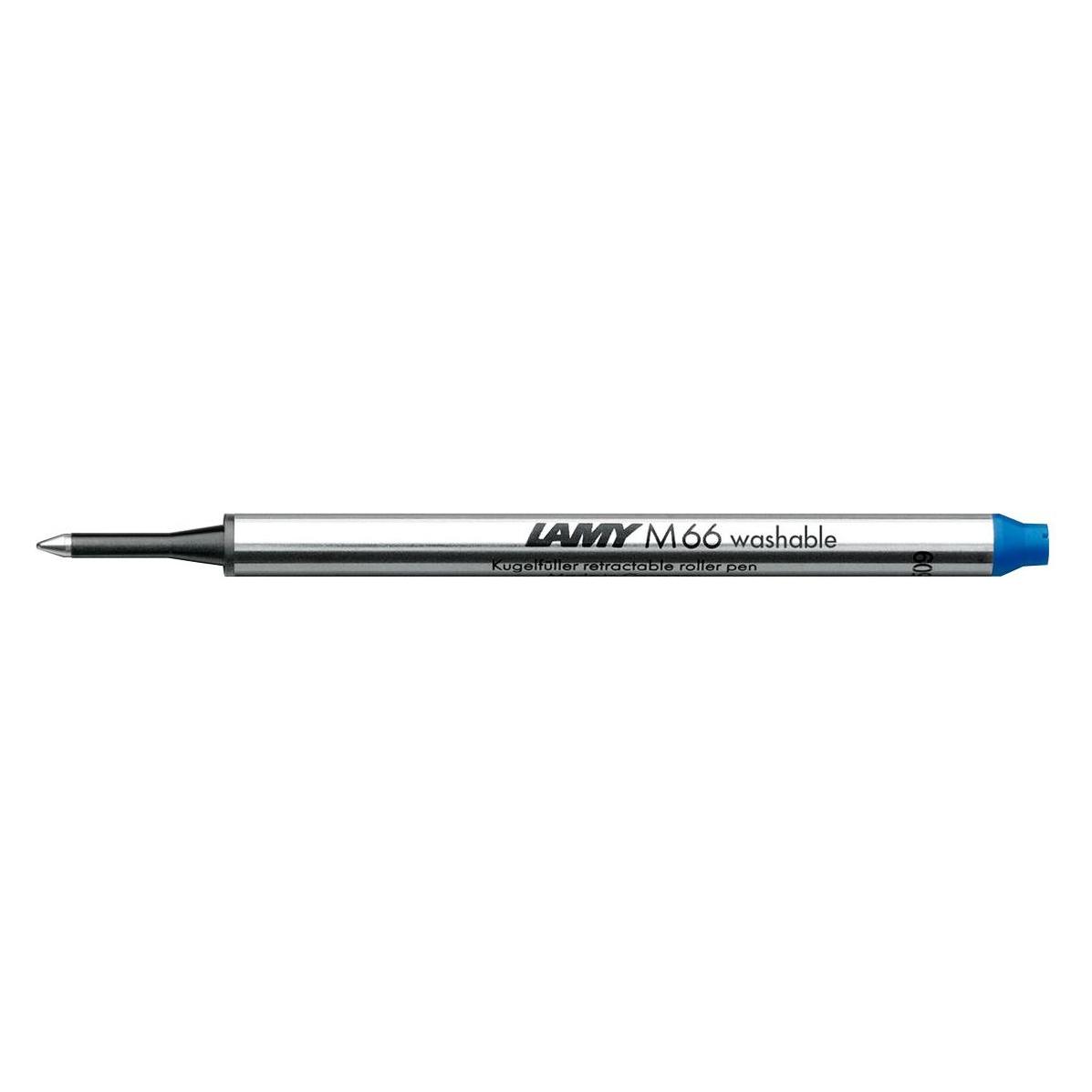 Lamy Tintenrollermine M66, Strichstärke 0,8 mm, schwarz oder blau (Blau, Schwarz, 0.80 mm, 1 Stk.) (1225817)