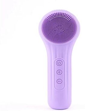 Perfect Picks Market Heated Silicone Facial Cleansing Brush With Vibration And Speed Deep Clean purple