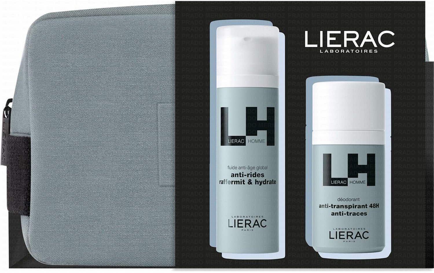Lierac Kit Hombre Fluido Antiedad Global + Desodorante