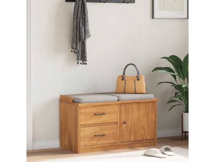 SARAZYJ@Banc d'entrée Banc du couloir - SOLOMON - Banc de couloir SANDNES 87x40x50 cm bois de pin massif Home560853
