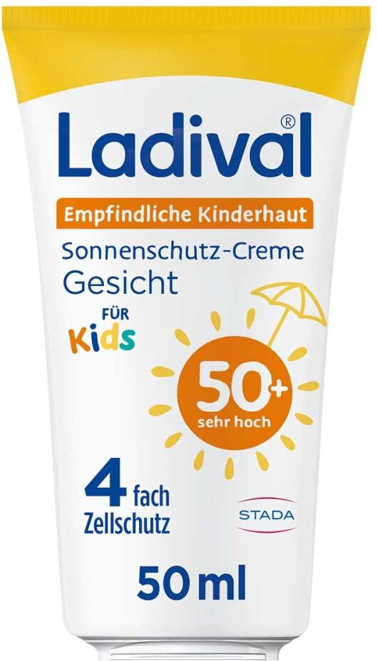 Ladival Empfindl. Kinderhaut Sonnenschutz-Creme LSF 50+ Gesicht
