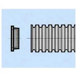 Hegler Endverschluss DN75