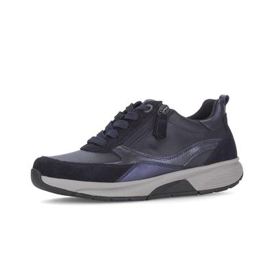 Sneaker GABOR "Sneaker low", Damen, Gr. 35, blau, Schuhe Sneaker