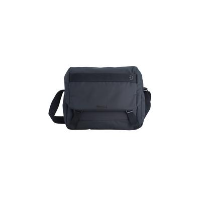 Laptoptasche DISCOVERY "Downtown", Gr. B/H/T: 12cm x 45cm x 28cm, schwarz, Kunstfaser, unifarben, Taschen Laptoptasche, aus rPet Polyester-Material