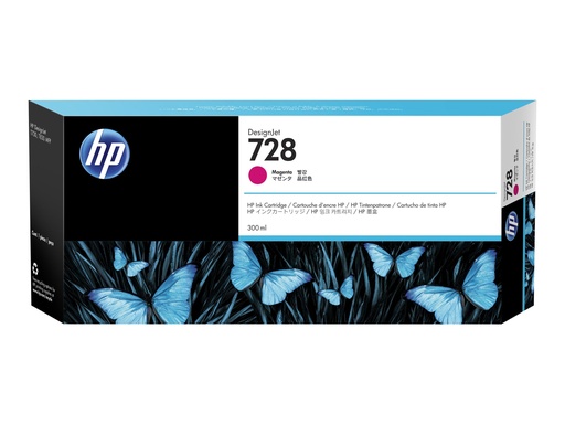 HP 728 - 300 ml - Magenta - original - DesignJet (F9K16A)