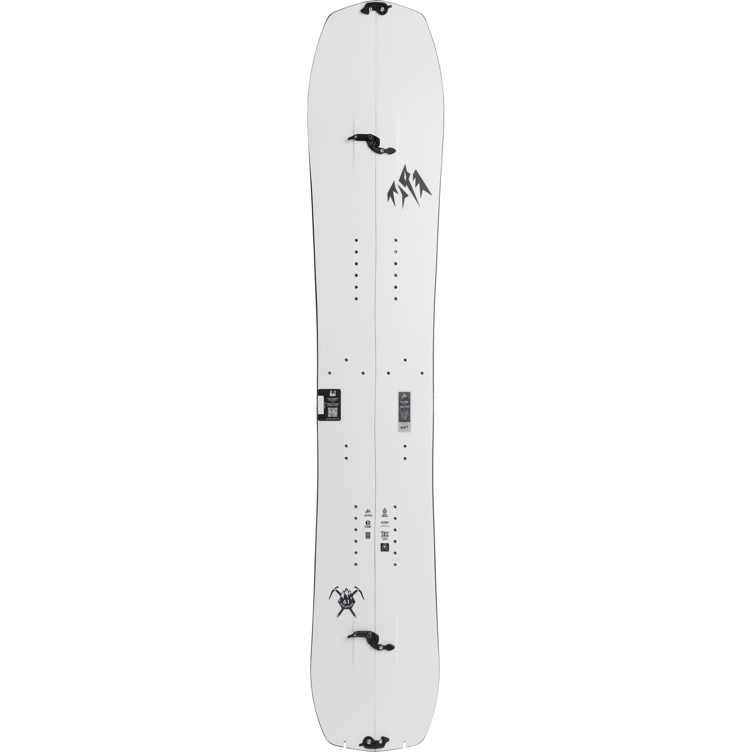 Jones Ultralight Solution Splitboard 26/27 Splitboards weiss Größe 164cm Splitboard