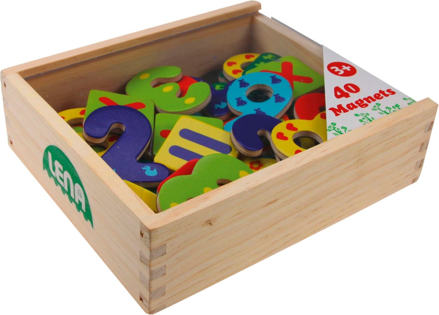 Magnet LENA "Zahlen", bunt, Magnete, KinderH:4,5cm, Magnet, H:4,5cm