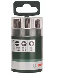 Bosch Schrauberbit-Set Standard, gemischt (S, PH, PZ) - 2609255975