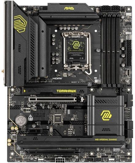 MSI MAG B860 Tomahawk WiFi ATX DDR5 Intel LGA1851 Motherboard