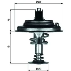 Thermostat Kühlmittel MAHLE TX 26 80D für Mercedes-Benz E
