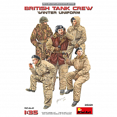 MiniArt - Britische Panzerbesatzung (Winteruniform) - 1:35 - 46 Teile 310699
