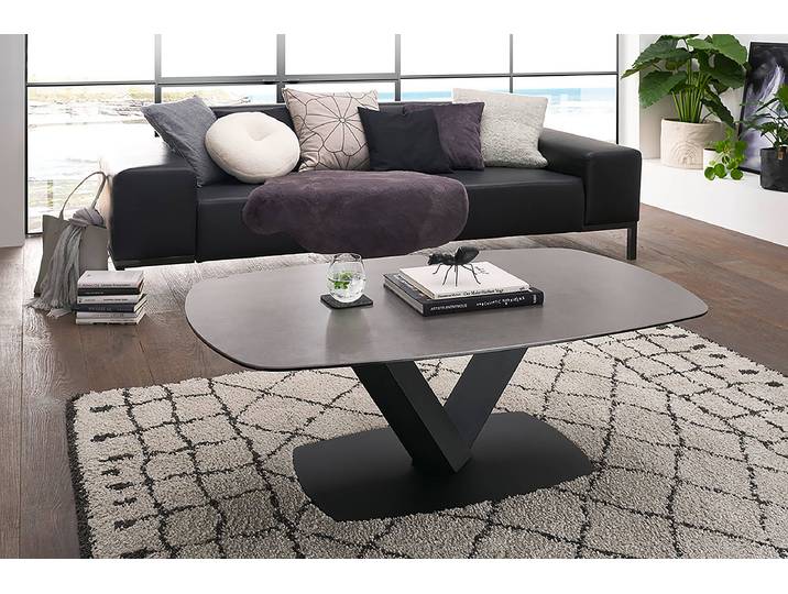 Table basse Shimin 120 x 43 x 70cm Gris