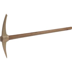 KS-Tools Kreuzhacke 963.9621, BRONZEplus, Länge 95cm, 3500g, Klinge 50cm
