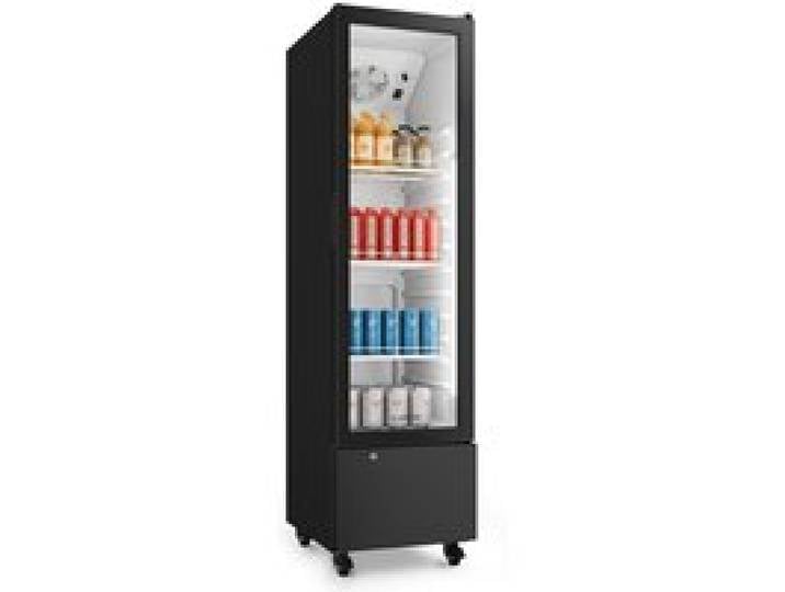 Klarstein GrandCooler Gastro réfrigérateur à boissons 163 5 x 43 cm éclairage intérieur LED noir