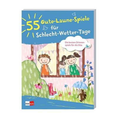55 Gute-Laune-Spiele für Schlecht-Wetter-Tage, Taschenbuch von , Klett Kita GmbH, 978-3-96046-056-5