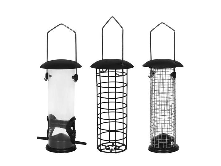 Vogelfutterstation Set 3-teilig