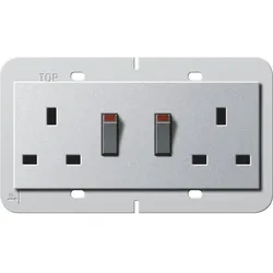 Gira Doppelsteckdose 13A 278326