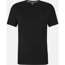 T-Shirt mit Logo Schwarz L
