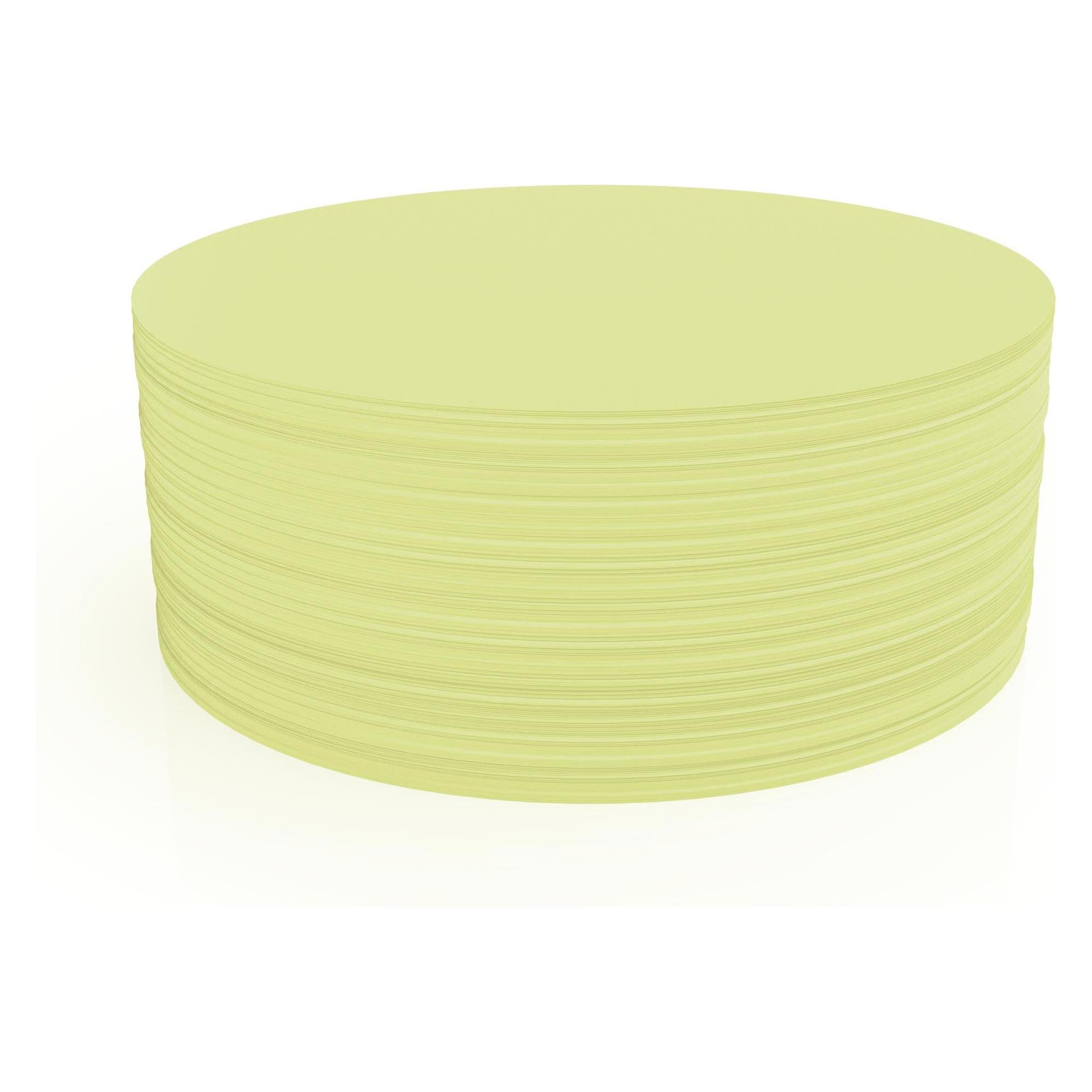 Magnetoplan Kommunikationskarte rund, Ø 190 mm gelb (111151802)