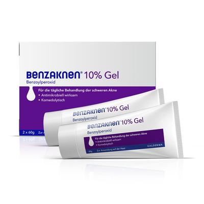 Benzaknen 10% Gel 2x60 g