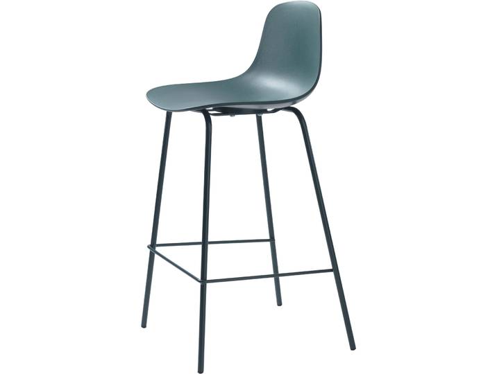 Barhocker 2er-Set Whit petrol Polypropylen H 93 cm - Barhocker 2er-Set
