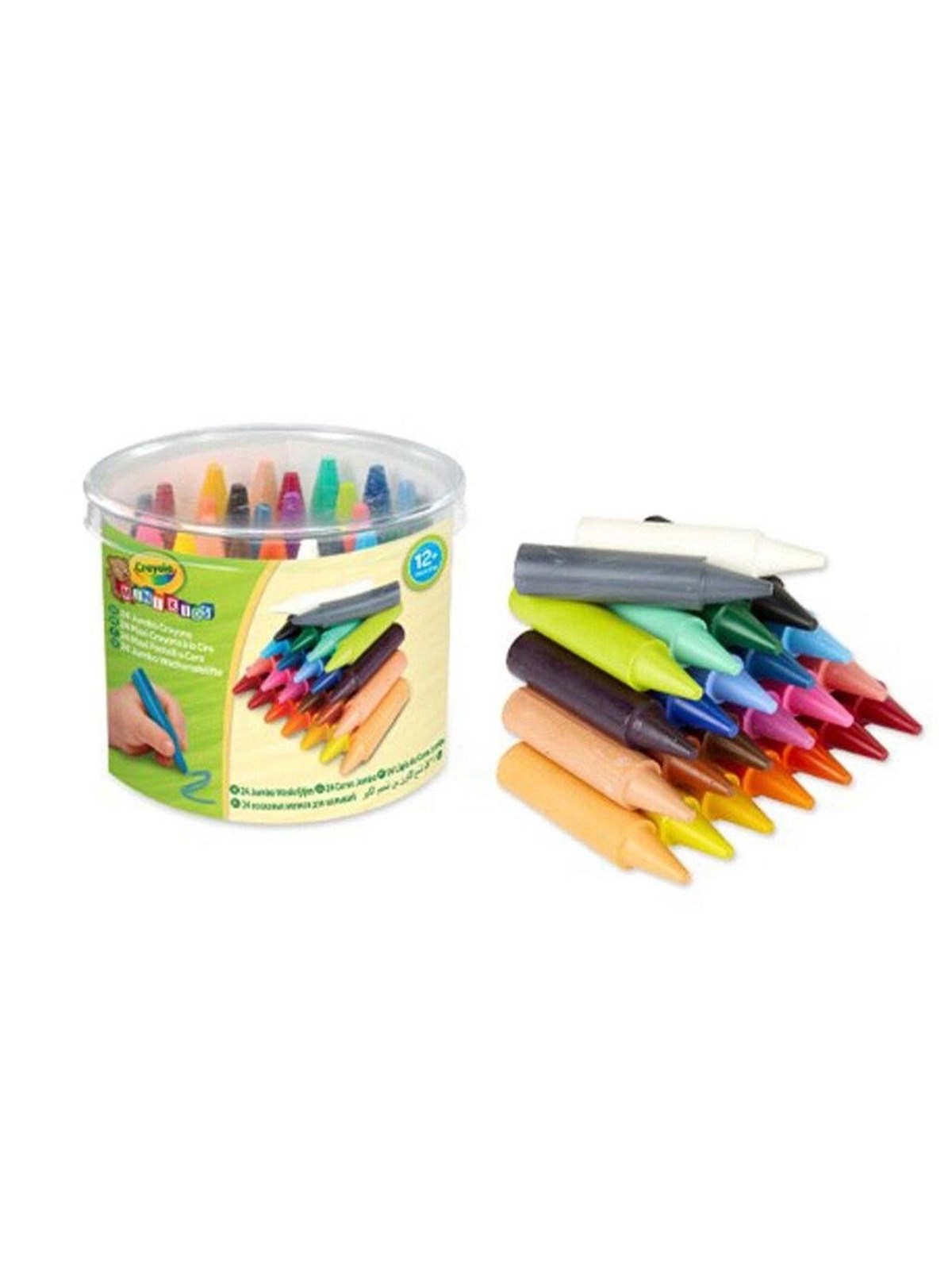 Crayola Mini Kids Jumbo Wachsmalstifte 24 Stk.