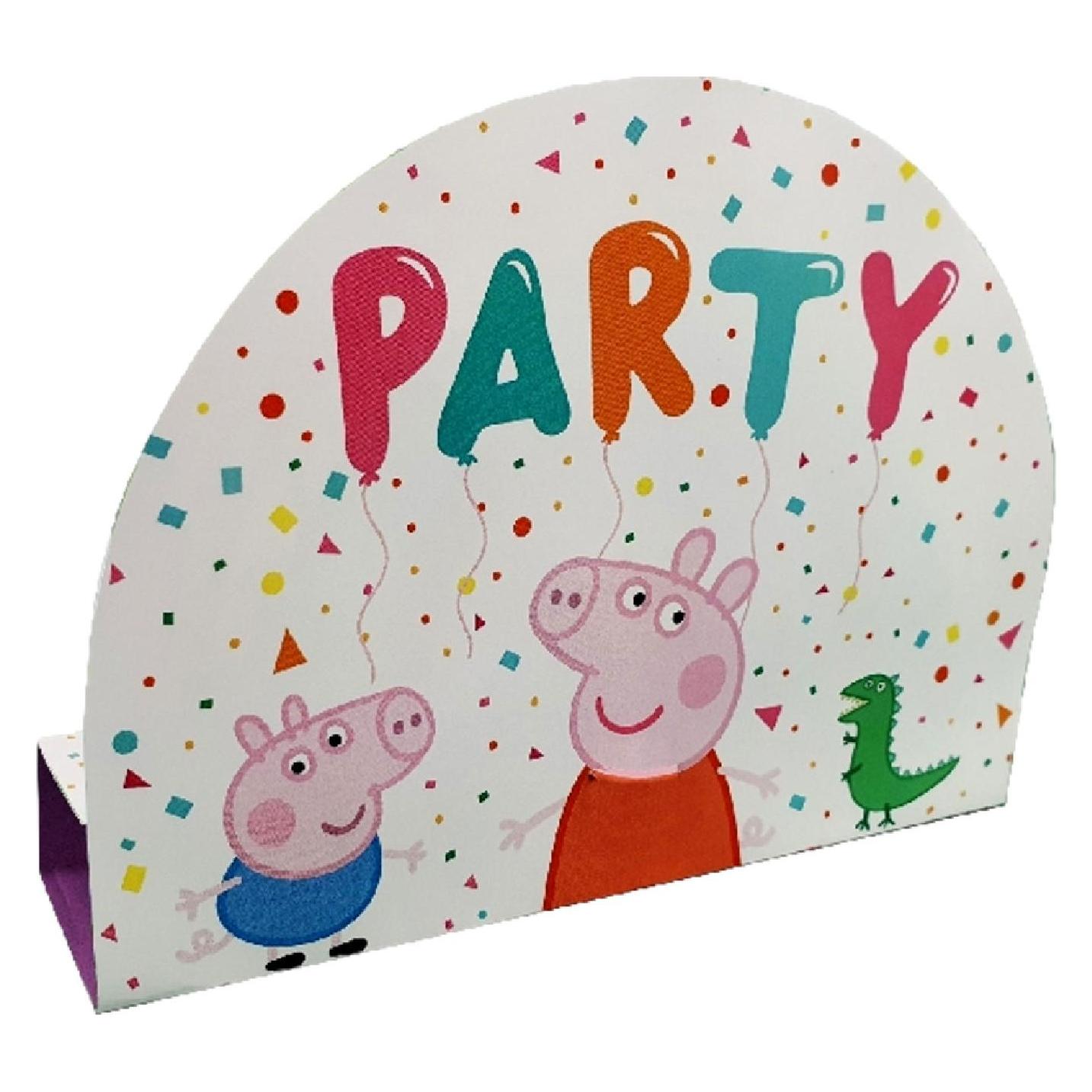 Amscan 8 Einladungs-Sets Peppa Pig (8 Stk.) (728.9906340)