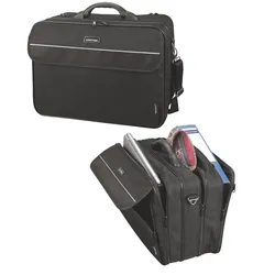 LIGHTPAK Laptoptasche CORNICHE schwarz bis 43,2 cm (17 Zoll)