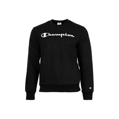 Sweatshirt CHAMPION "Sweatshirt Crewnneck Sweatshirt Soft Compact Basic", Herren, Gr. L, schwarz, Obermaterial: 55% Baumwolle CO. 45% Polyester PES., Sweatshirts Sweatshirt