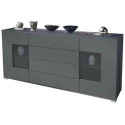 SIDEBOARD Grömitz Graphit Seidenmatt